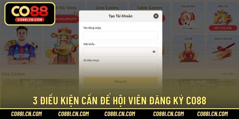 Đăng Ký CO88 – Tạo Tài Khoản Siêu Nhanh Cho Bet Thủ Mới - kovagu