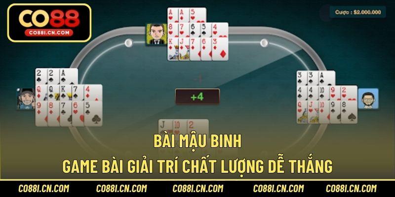 Bài Mậu Binh – Game Bài Giải Trí Chất Lượng Dễ Thắng - kovagu